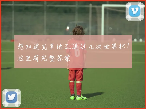 想知道克罗地亚进过几次世界杯?这里有完整答案